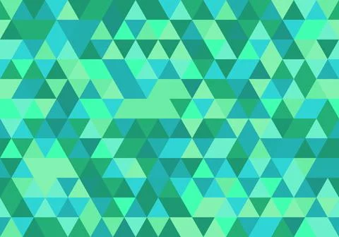 Abstract green Pattern Triangle background texture geometric, abstract vector Stock Illustration