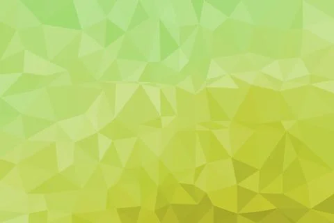 Abstract green polygon background for design or art Stock Illustration