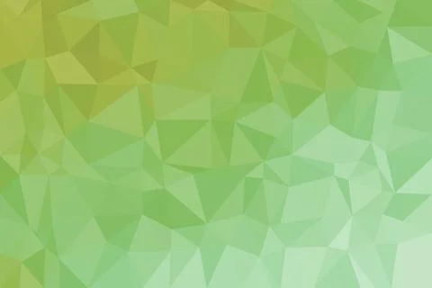 Abstract green polygon background with geometric shapes Stock Illustration