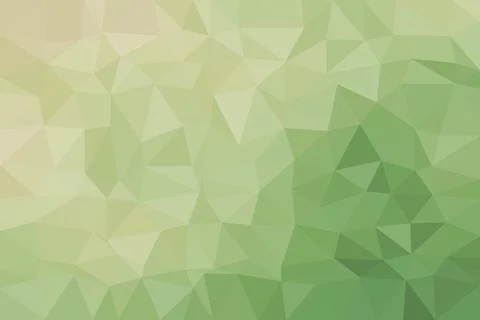 Abstract green polygon background with geometric shapes Stock Illustration