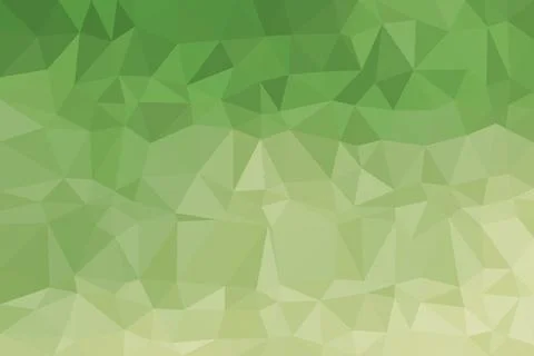 Abstract green polygon background with geometric shapes Stock Illustration