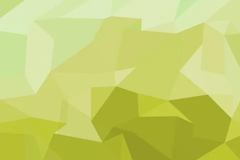 Abstract green polygon pattern with geometric shapes Stock Illustration