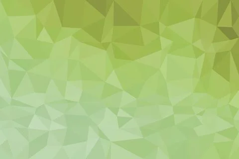 Abstract green polygon pattern with shades of green イラスト素材