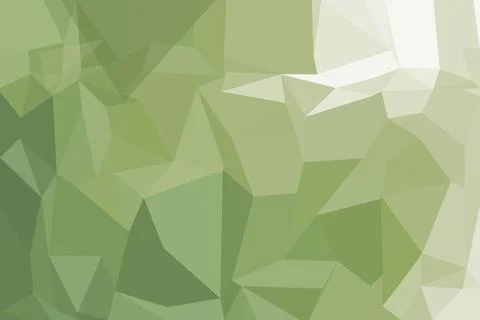 Abstract green polygonal pattern background texture Stock Photos