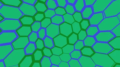Abstract green polygonal pattern design Stockillustratie