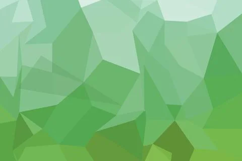 Abstract green polygonal pattern with geometric shapes Stock Photos