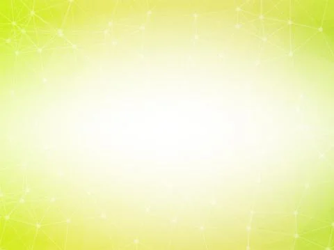 Abstract Green Polygonal Space Background with Connecting Dots and Lines.  Co Stock Illustration