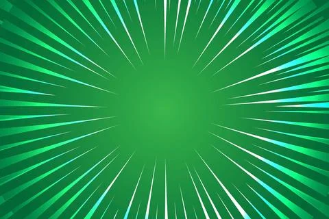 Abstract Green Radial Light Burst Background 스톡 일러스트