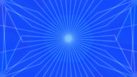 Abstract green radial light lines background for technology data connection.. Stock Footage 337708222
