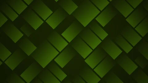 Abstract green rectangular geometric pattern animation on corporate background 库存影片 333757289
