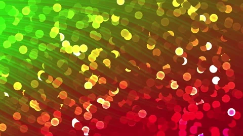 Abstract green red background glowing neon dot circles hd copy space digital Stock Footage 297339544