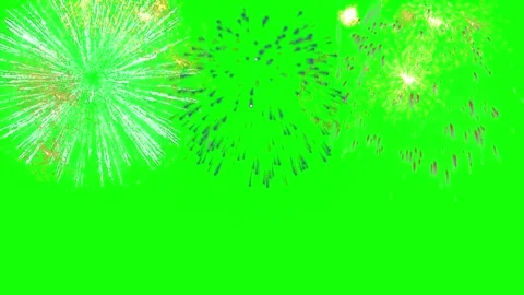 Abstract green screen background with animated sparkle effects for video editing Vídeos de archivo 345864699