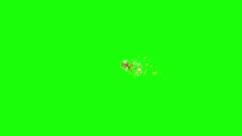 Abstract Green Screen Background for Chroma Key Compositing Stock Footage 330985354