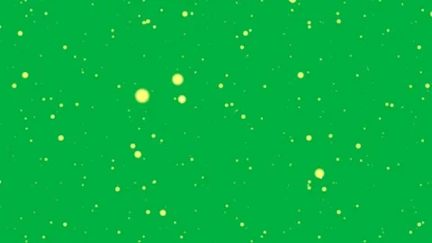 Abstract Green Screen Background with Sparkling Golden Particles and Glitte.. Stock Footage 339212194