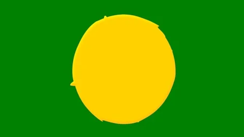 Abstract green screen effect featuring colorful swirling motion and fluid Stock Footage 301387730