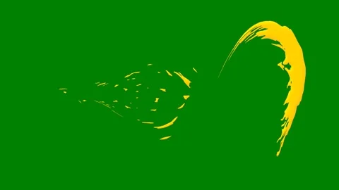 Abstract green screen effect featuring vibrant particles and dynamic Video stock 301387791
