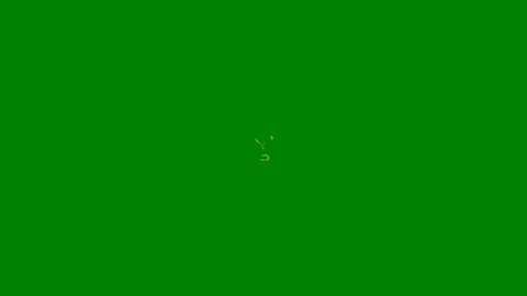 Abstract green screen effect featuring swirling particles and dynamic Video stock 301387854
