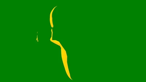 Abstract green screen effect featuring vibrant particles and motion Stock Footage 301387883