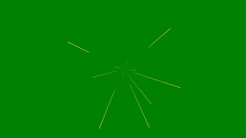 Abstract green screen effect featuring colorful motion trails and swirling Stock Footage 301387953