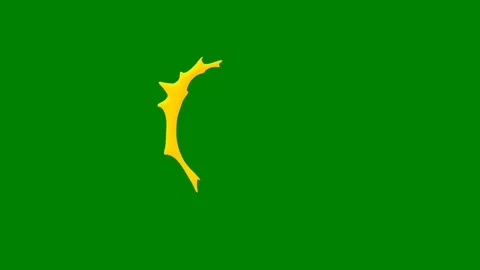 Abstract green screen effect with fluid motion and particles Ideal Stock Footage 301387635