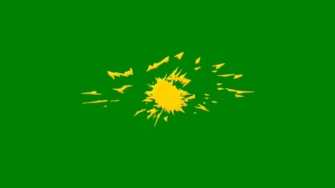 Abstract green screen effect with swirling particles and fluid motion Stock Footage 301387807