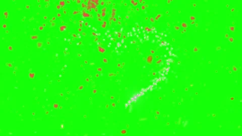 Abstract green screen texture with subtle red speckles for video editing Stock Footage 346198313