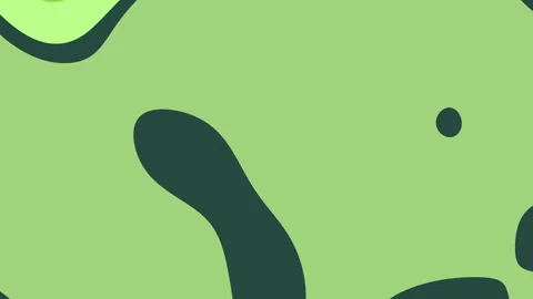Abstract Green Shapes Artistic Digital Illustration. 스톡 동영상 333975889