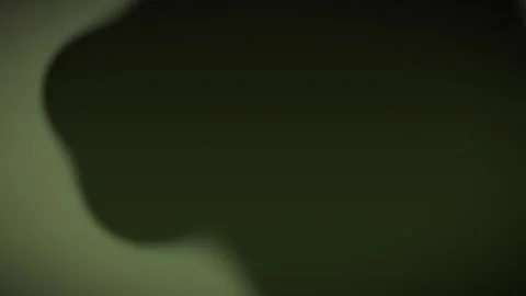 Abstract green shapes create a subtly unsettling, dreamlike visual texture Stock Footage 325770243