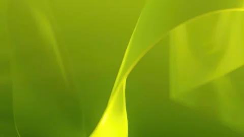 Abstract green silk flowing motion for modern motion graphic background Stock-Footage 341970232