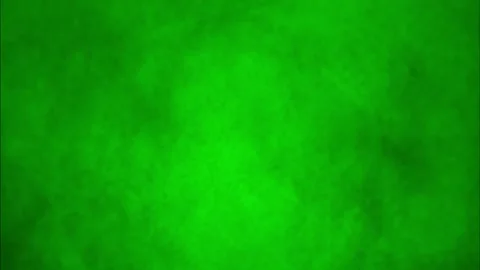Abstract green smoke texture animation with soft mist on dark background Stock Footage 339377307