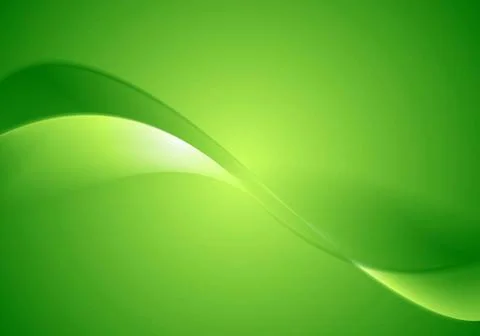 Abstract green smooth waves background Abstract green smooth waves backgro... Foto stock