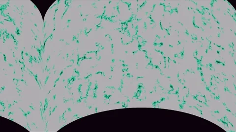 Abstract green specks texture motioning in soft light during a gentle camer.. Stock Footage 340906334