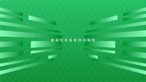 Abstract green speed light trail background. Electric technology triangle t.. Stock Illustration