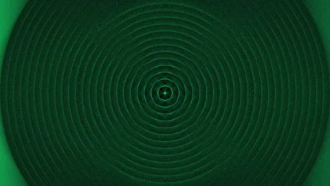 Abstract Green Spirals Expanding in Darkness with Cinematic Motion Video stock 341656423