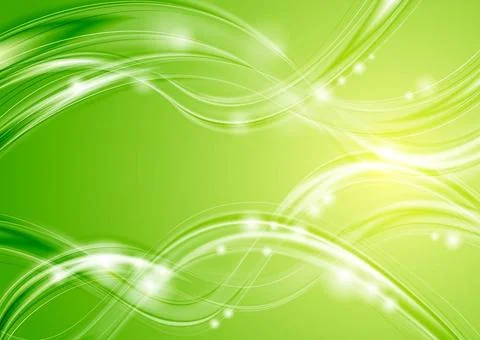 Abstract green spring background. Vector design eps 10 Abstract green spri... Stock Photos