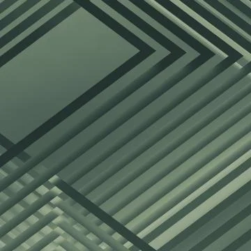 Abstract green square digital background Stock Illustration