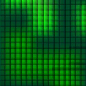 Abstract Green Square Grid Illustration Background イラスト素材