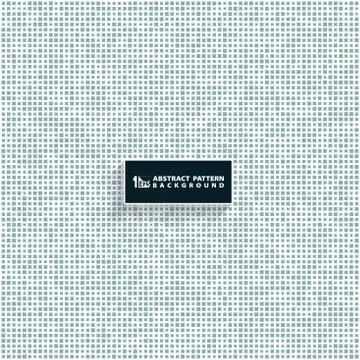 Abstract green square pattern of technology texture random size background. イラスト素材