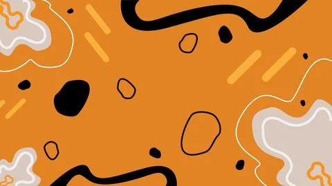 Abstract green squiggle background Stock Illustration