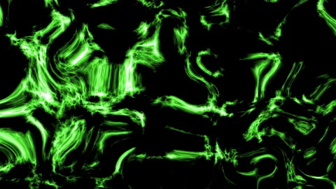 Abstract green streaks on a black background suitable for energythemed designs,  Stock Footage 325859708