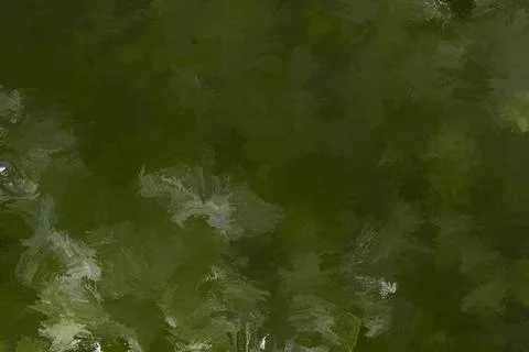 Abstract green strokes' blending background Stock Illustration