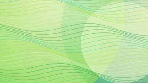 Abstract green swirl pattern with flowing lines Stock Illustration