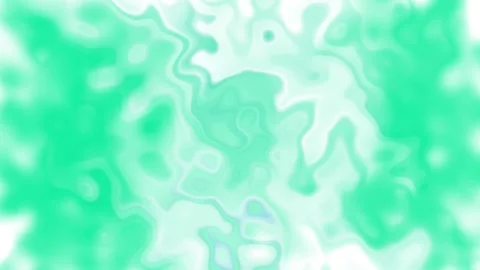 Abstract Green Swirling Patterns in Soft Watercolor Style Stock Footage 332348081