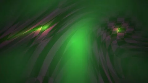 Abstract Green Swirls and Patterns with Subtle Light Effects. Stock Footage 333917029