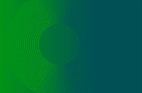 Abstract Green Teal Gradient Background With Smooth Curved Wave for Modern .. イラスト素材
