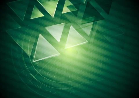 Abstract green tech design. Vector background eps 10 Abstract green tech d... Stock Photos