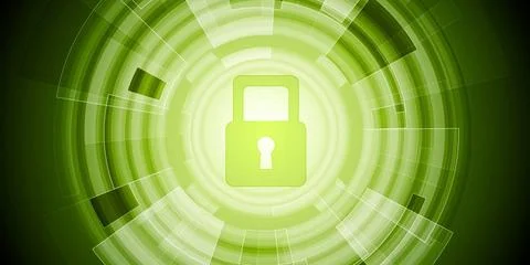 Abstract green tech security background Abstract green tech security backg... 写真素材
