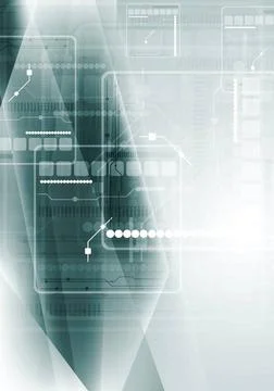 Abstract green tech vector background Abstract green tech background. Vect... 스톡 사진