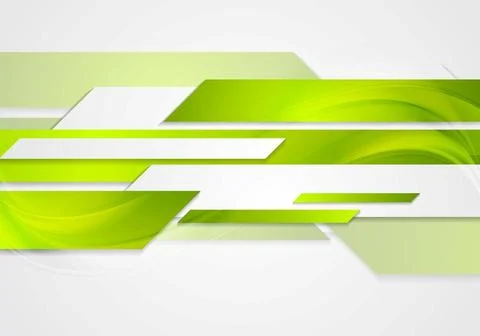 Abstract green tech wavy background Abstract green tech wavy background Co... 스톡 사진