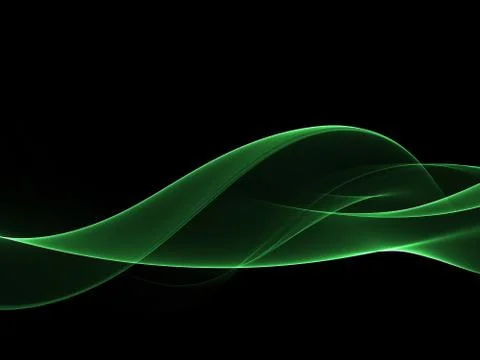 Abstract green techno background Stock Illustration